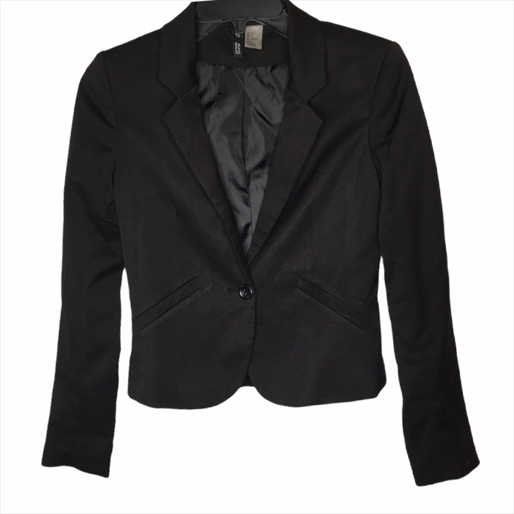 Divided H&M Black Blazer Size S